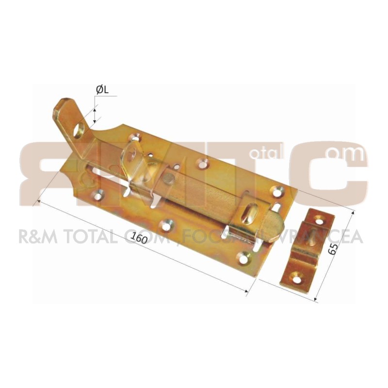 Zavor aplicat L160 mm lacat