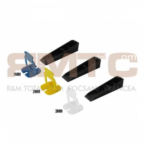 Distantier gresie autonivelant 1 mm 100 buc./pg