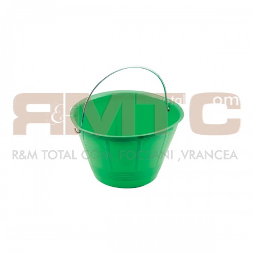 Galeata constructii verde insertie metalica