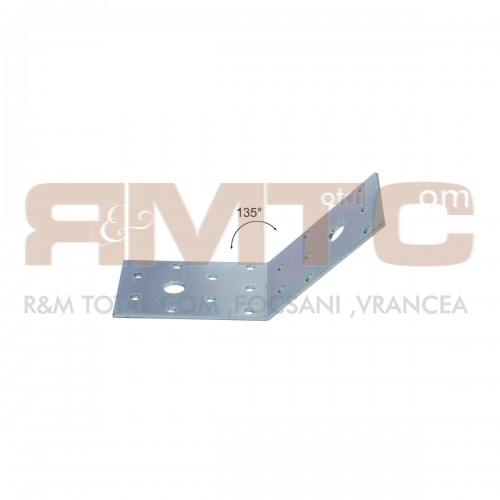 Coltar perforat in unghi 135 80x80x50 mm