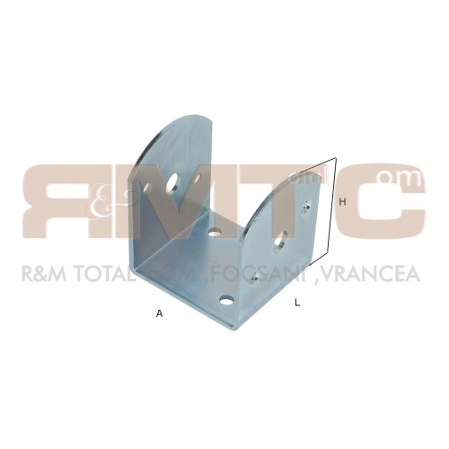Suport tip U 3 mm 120x120x125 mm